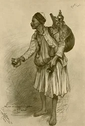Limonadenverkäufer, Kairo, Ägypten, 1898