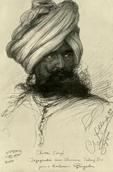 Wächter Chatter Singh, Singapur, 1898