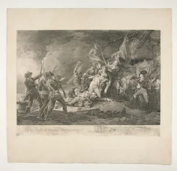 Der Tod von General Montgomery in Quebec (La Mort du General Montgomery devant Quebec)