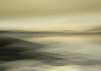 Abstrakter Horizontnebel