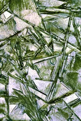 Gebrochenes grünes Eis