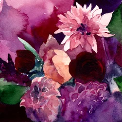 Stimmungsvolle Blumenfarben
