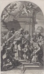 Die Darstellung der Jungfrau im Tempel, 1670-80