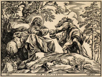 Die Versuchung Christi durch den Teufel
