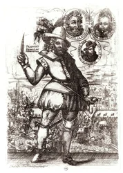 Porträt von François Ravaillac, dem Mörder Heinrichs IV. (1553-1610)