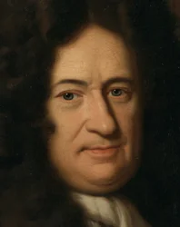 Bildnis des Philosophen Gottfried Wilhelm Freiherr von Leibniz