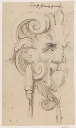Ornamentierte Maske