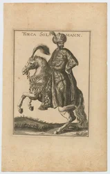 Suleiman II 1642-1691, Sultan des Osmanischen Reiches, 1710