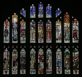 Der Geist Gottes: Kapitelhausfenster von Christopher Whall, 1903