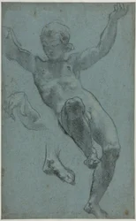 Studie eines Jünglings für die Loggia von Amor und Psyche