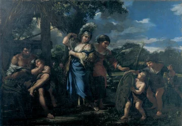 Erminia unter den Hirten