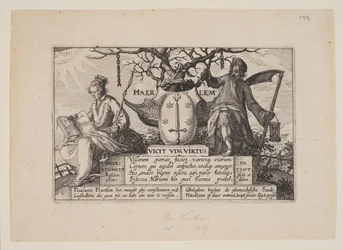 Titel, aus Ansichten der Umgebung von Haarlem (Plaisante Plaetsen)