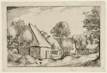 Ein Bauernhof, Platte fünf nach Bilder von Bauernhöfen, Landhäusern und rustikalen Dörfern