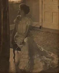 Die Pfauenfeder, ca. 1902.