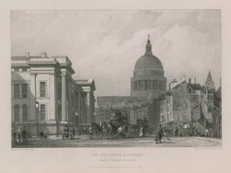 Das Postamt und die St. Paul