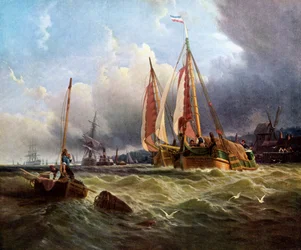 Oude Schelde, Texel Insel, 1862, um 1920