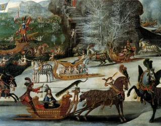 Der Schlitten (Detail)