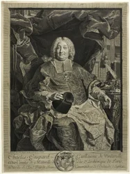 Porträt von Charles-Gaspard-Guillaume de Vintimille, Erzbischof von Paris