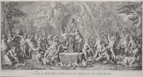 Die vier Feste: Fest des Bacchus