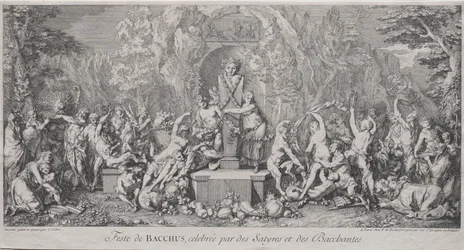 Die vier Feste: Fest des Bacchus