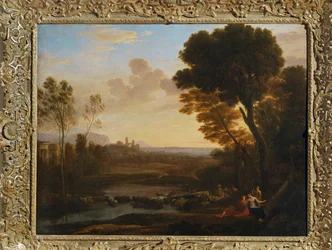 Landschaft mit Paris und Oenone