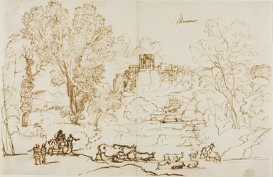 Klassische Landschaft - Tivoli