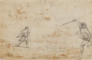 David und Goliath (Rückseite)