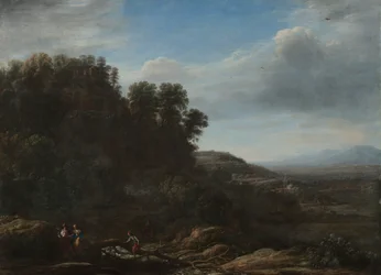 Italienische Landschaft, ca. 1630