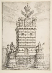 Der quadratische Turm, 1637