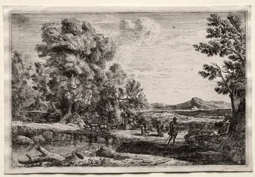 Die Holzbrücke