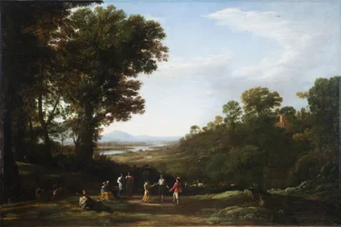 Dorfbewohner tanzen