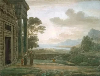Die Vertreibung der Hagar, 1668