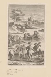 Archombrote rettet König Meleander