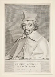 Kardinal Alphonse de Plessis de Richelieu (Bruder des berühmten Kardinals)