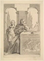 David: Titelblatt für Talon, Die Heilige Geschichte, III (1645)