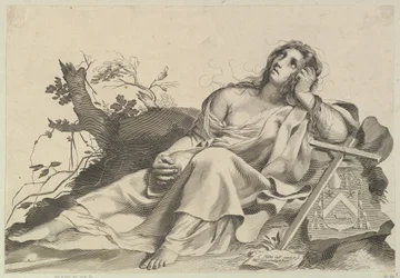 Maria Magdalena meditierend