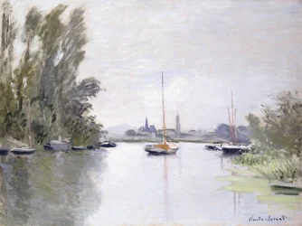 Argenteuil, Ansicht des kleinen Arms der Seine, 1872