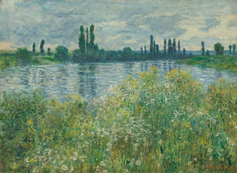 Ufer der Seine, Vétheuil, 1880