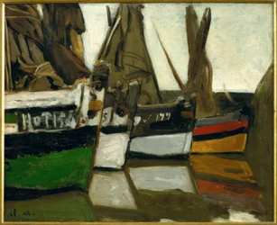 Fischerboote, Honfleur