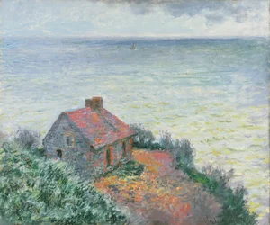 Zollstation in Dieppe, 1882