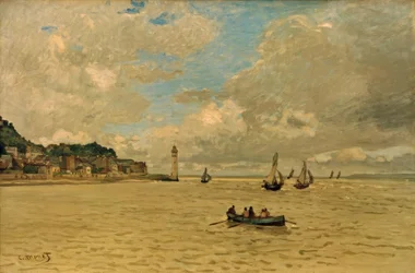 Der Leuchtturm von Honfleur