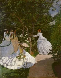Frauen im Garten