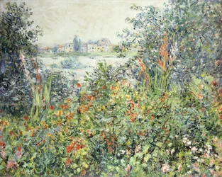 Blumen in Vetheuil, 1881