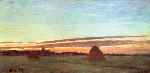 Heuhaufen in Chailly, 1865