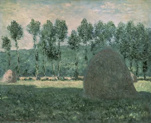 Heuhaufen bei Giverny, ca. 1884-89
