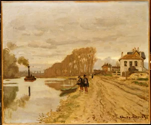 Infanteristen der Flanant-Garde auf dem Wasser