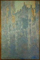 Die Kathedrale von Rouen, Nebel