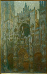 Die Kathedrale von Rouen, das Portal