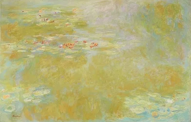 Der Seerosenteich. Um 1916