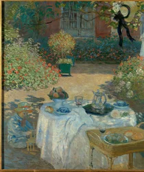 Das Frühstück im Garten von Monet in Argenteuil